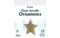 Essentials By Leisure Arts Clear Acrylic Ornaments 3" Star 10pc, Laser cut ornament blanks for decorating with vinyl, paint, stickers and more
